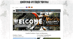 Desktop Screenshot of enduroguidedtours.com